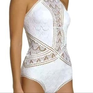 NEW Becca Crochet Lace Swimsuit-for your winter vacation!